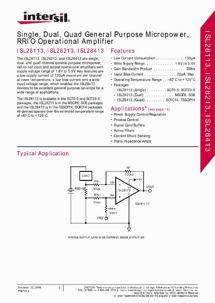 ISL28113FHZ-T7_4516785.PDF Datasheet