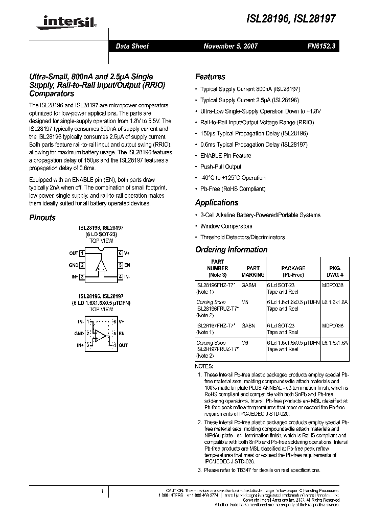 ISL28196FRUZ-T7_4776391.PDF Datasheet