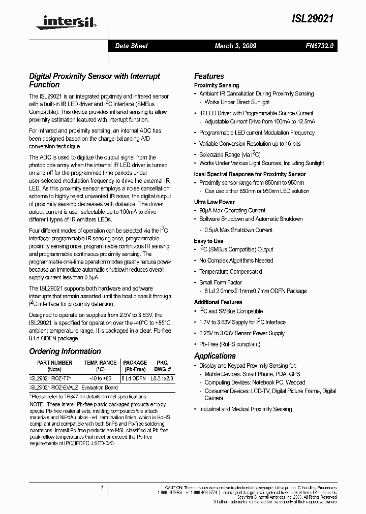 ISL29021IROZ-EVALZ_4459682.PDF Datasheet