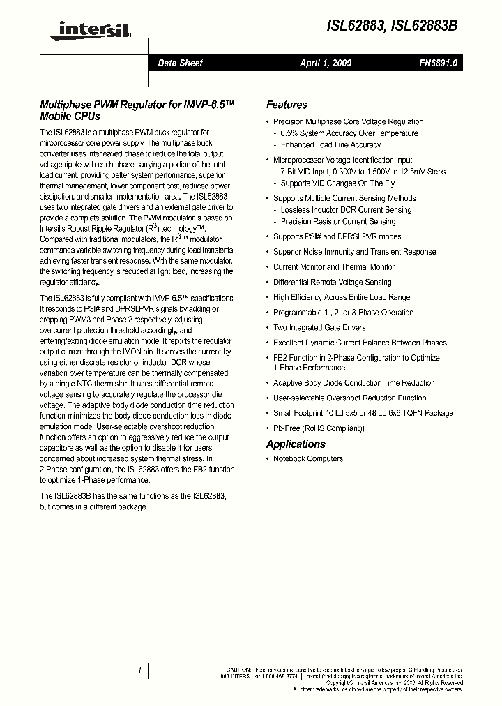 ISL62883_4595079.PDF Datasheet