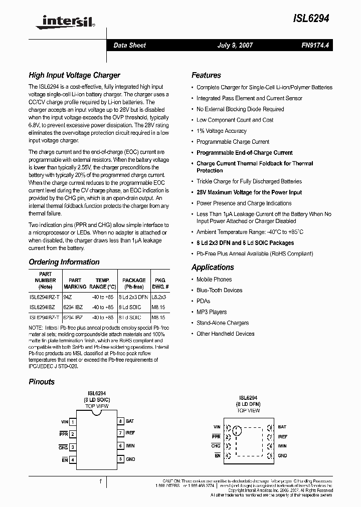 ISL6294IBZ_4488953.PDF Datasheet