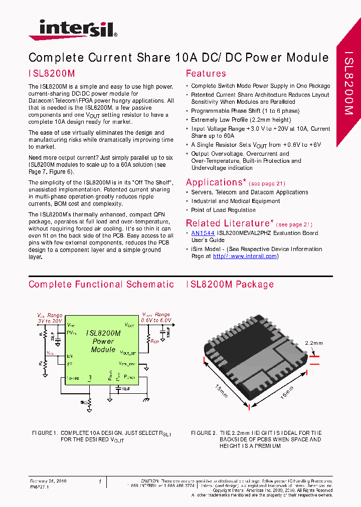 ISL8200M10_4634086.PDF Datasheet