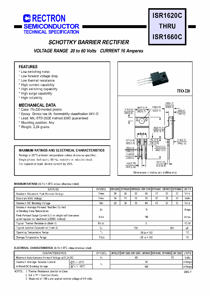 ISR1620C_4721028.PDF Datasheet