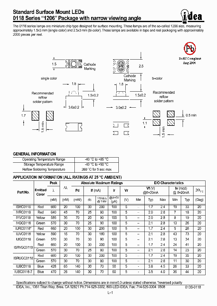 ISRC0118_4910571.PDF Datasheet