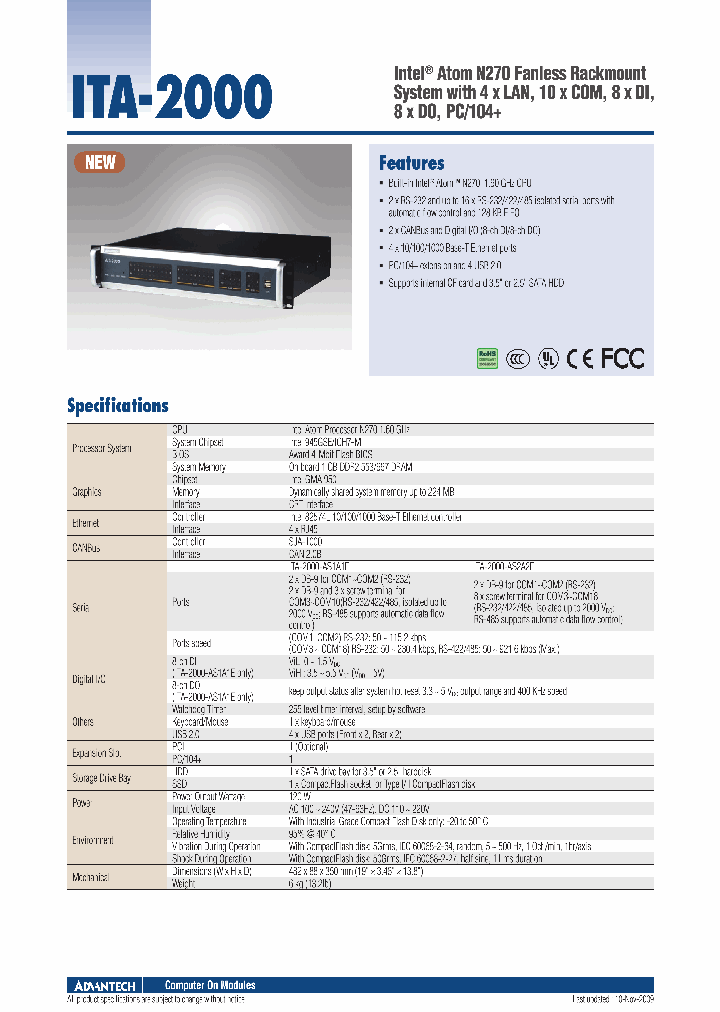ITA-2000_4593402.PDF Datasheet