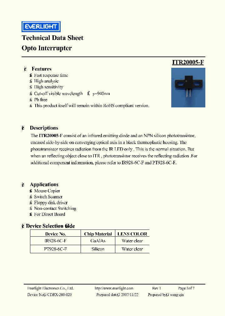 ITR20005-F_4780788.PDF Datasheet