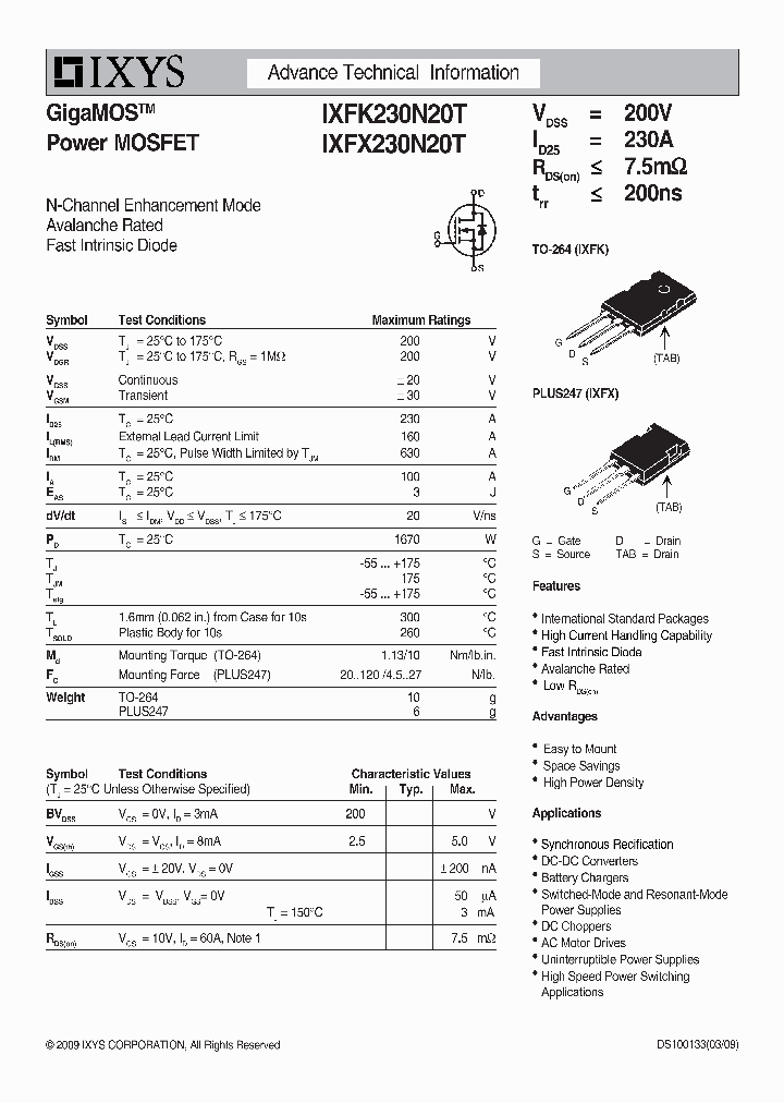 IXFX230N20T_4693971.PDF Datasheet