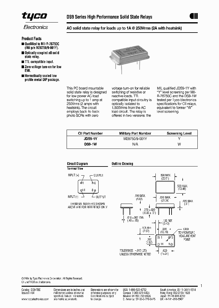 JDS9-1Y_4622585.PDF Datasheet