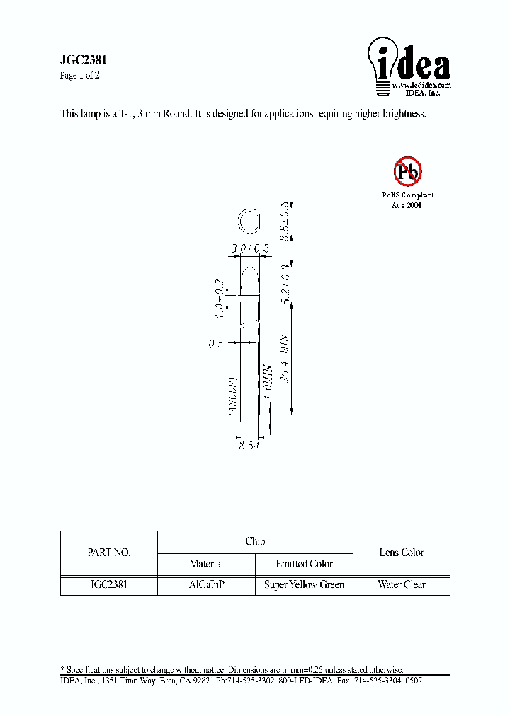 JGC2381_4555119.PDF Datasheet