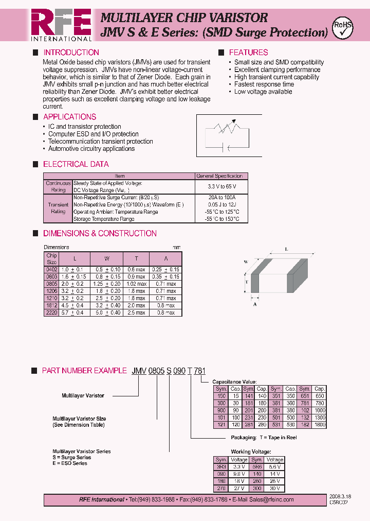 JMV0603S180T111_4572875.PDF Datasheet