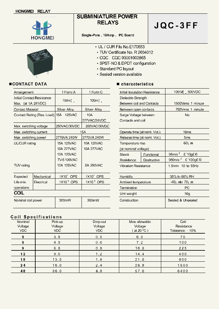 JQC-3FF009-1H_4233097.PDF Datasheet