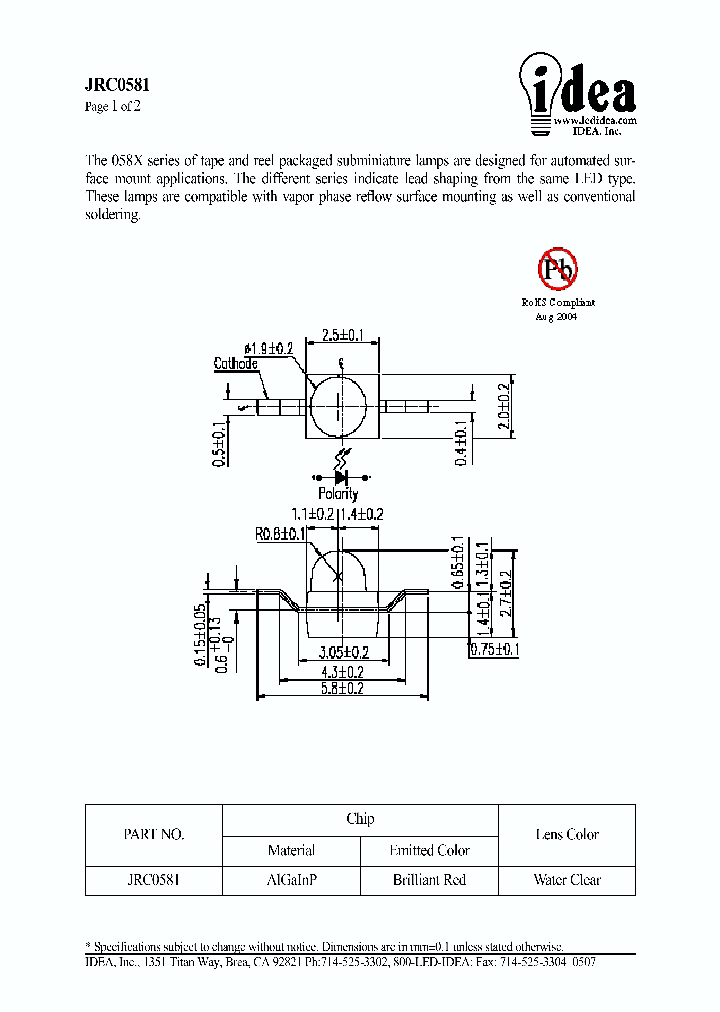 JRC0581_4523408.PDF Datasheet
