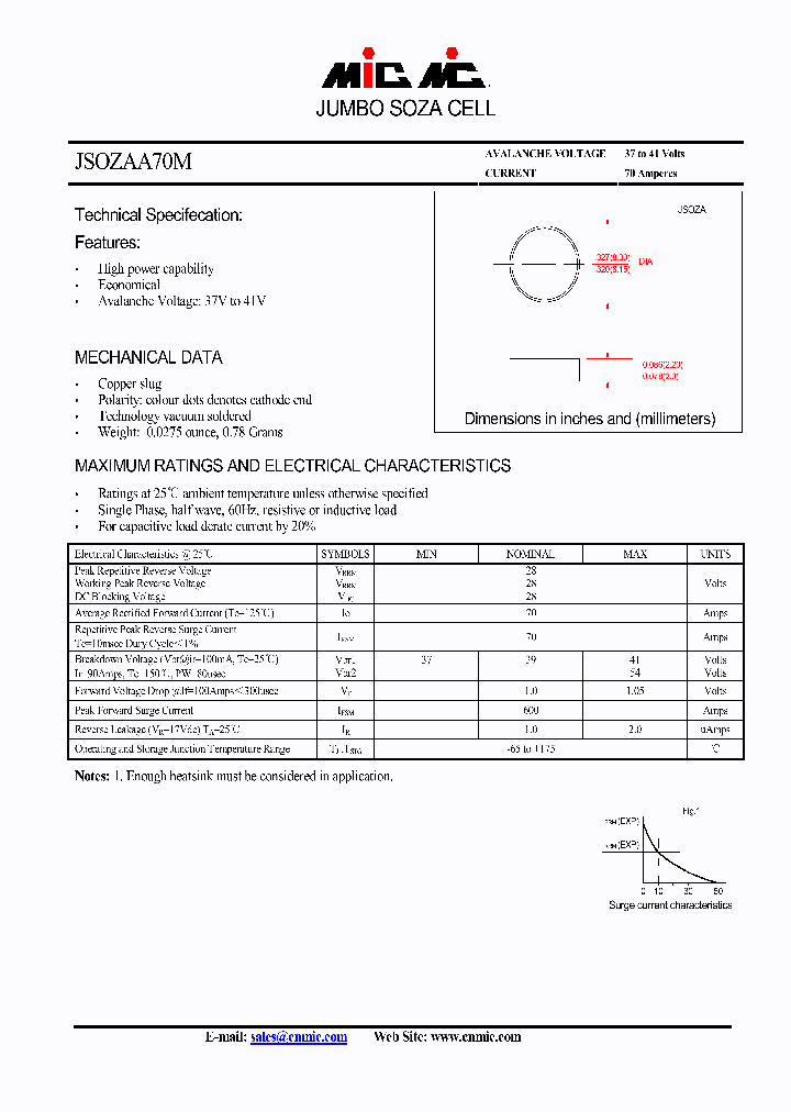 JSOZAA70M_4405229.PDF Datasheet