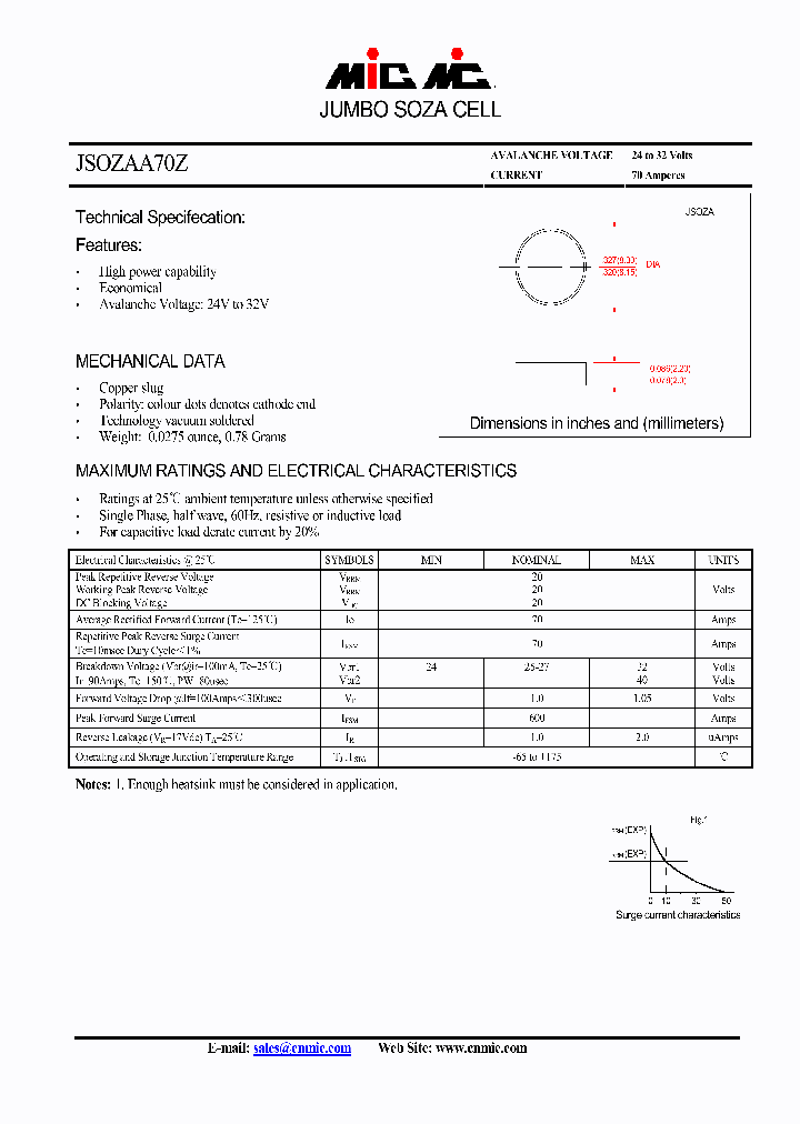 JSOZAA70Z_4405230.PDF Datasheet