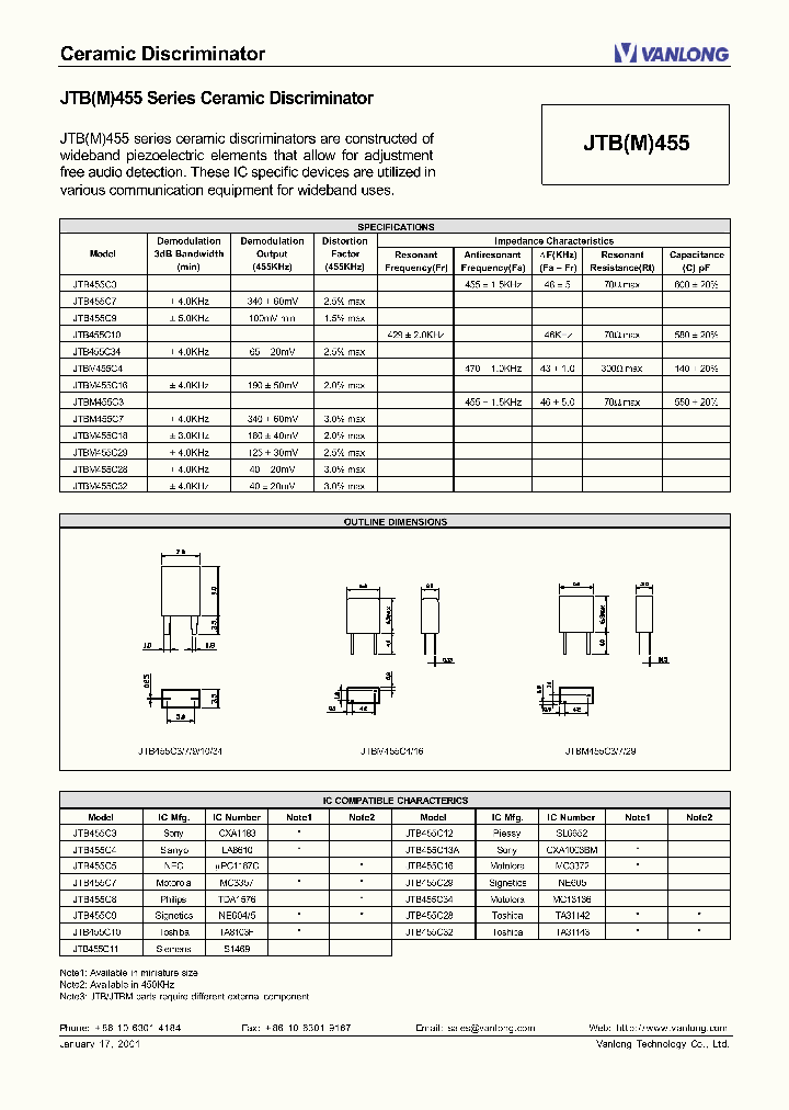 JTB455C10_4491930.PDF Datasheet