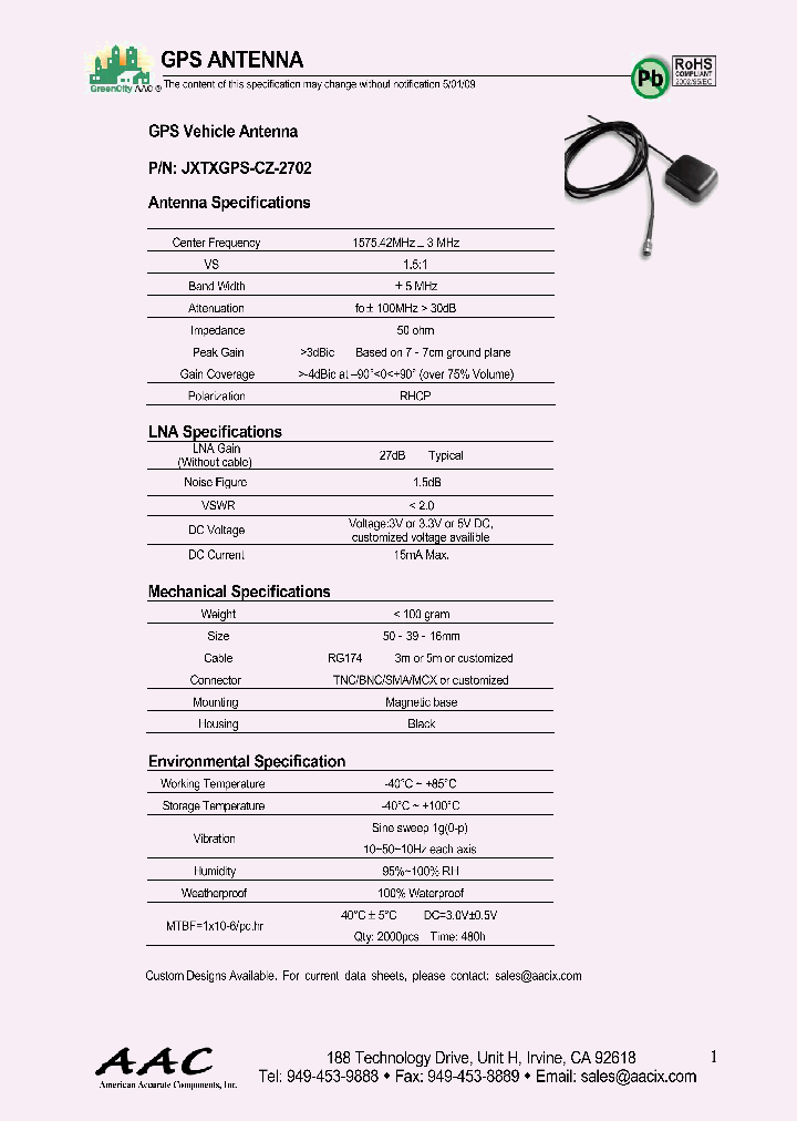 JXTXGPS-CZ-2702_4704401.PDF Datasheet