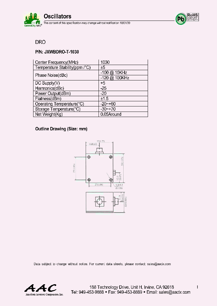 JXWBDRO-T-1030_4526632.PDF Datasheet