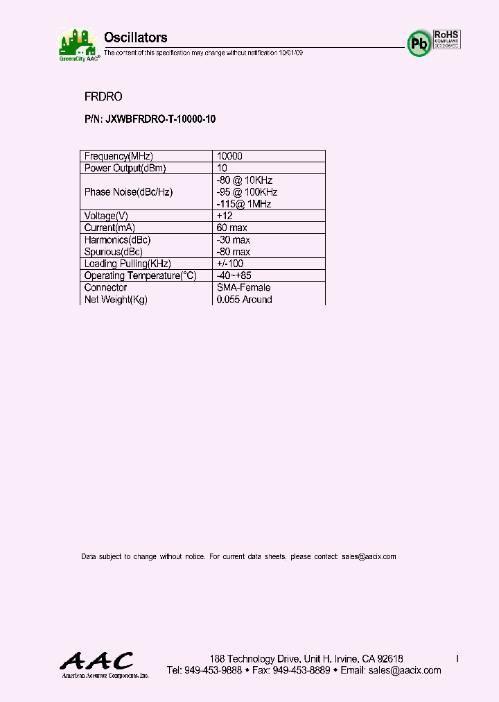 JXWBFRDRO-T-10000-10_4526631.PDF Datasheet