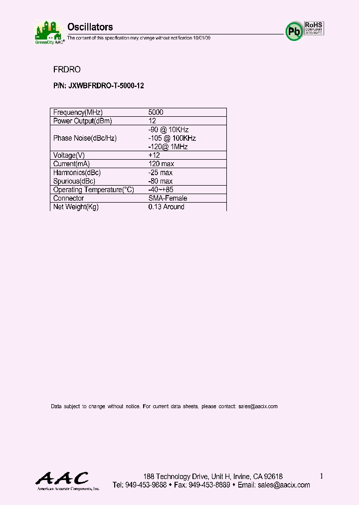 JXWBFRDRO-T-5000-12_4526637.PDF Datasheet