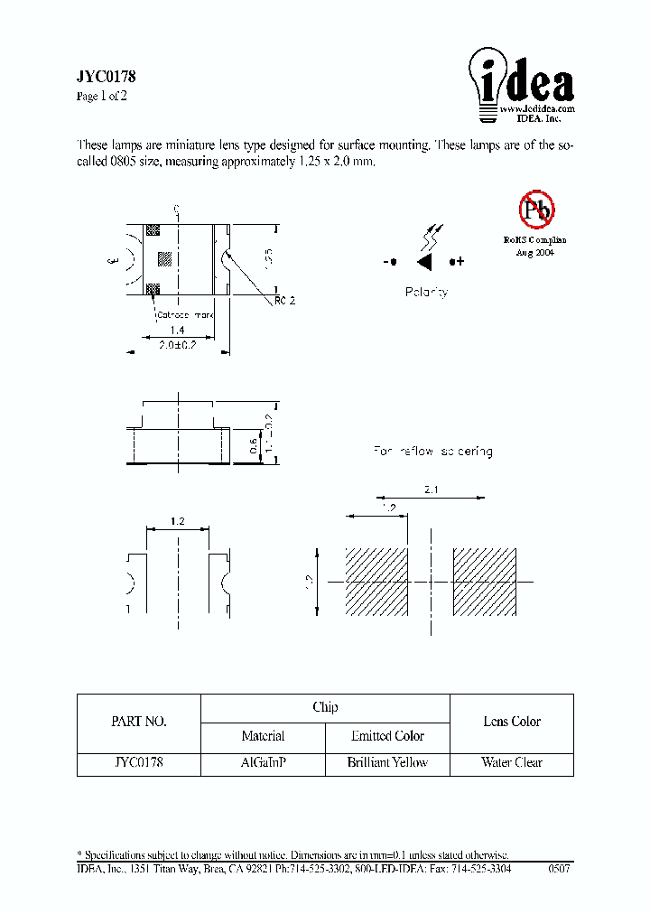 JYC0178_4799368.PDF Datasheet