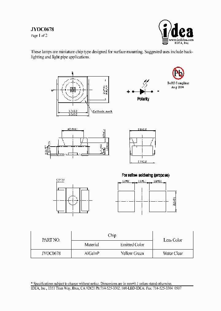 JYOC0678_4567608.PDF Datasheet
