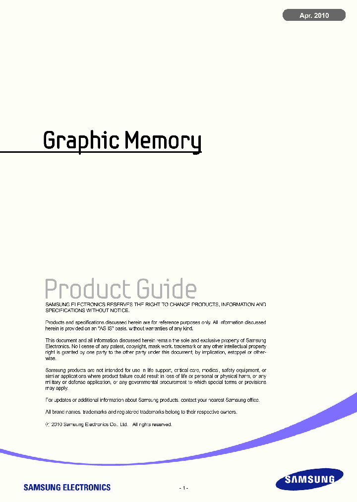 K4G10325FE_4552484.PDF Datasheet
