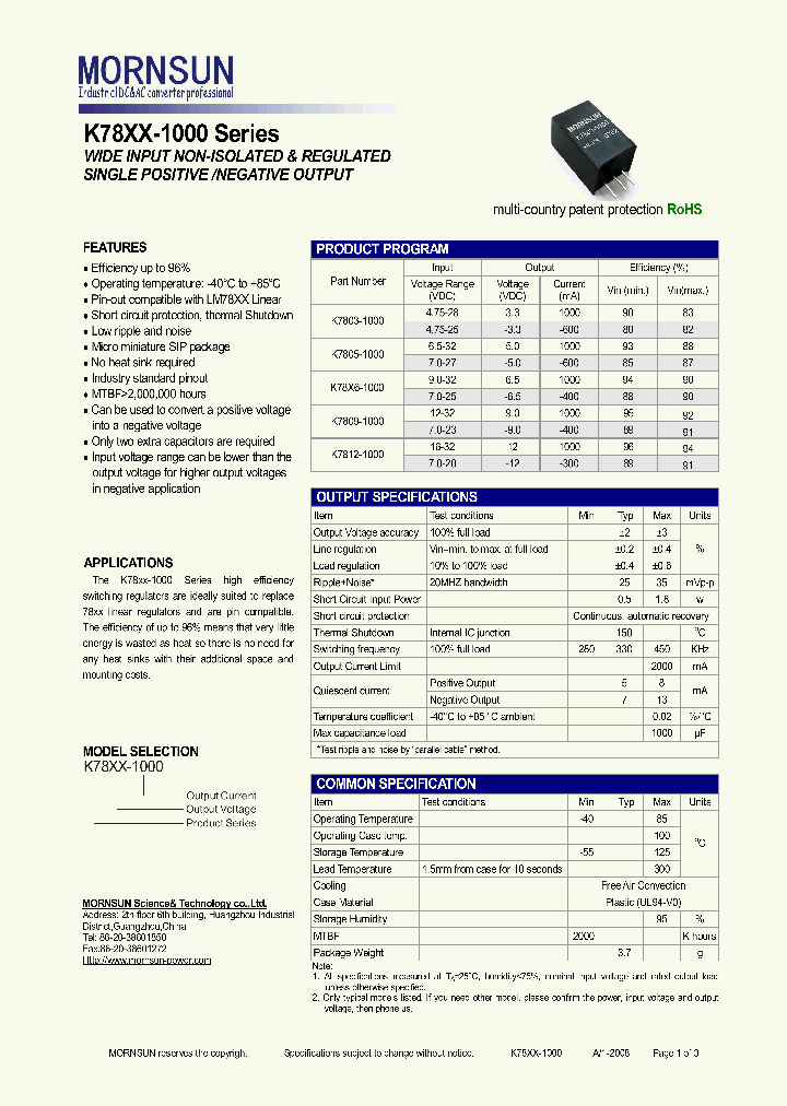 K7803-1000_4705872.PDF Datasheet