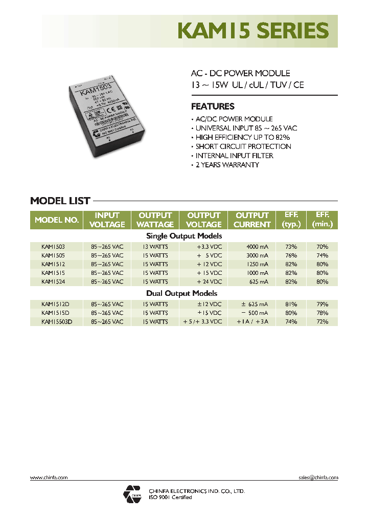 KAM1503_4456799.PDF Datasheet