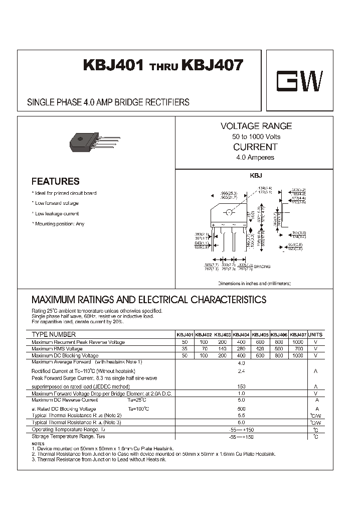 KBJ407_4655050.PDF Datasheet
