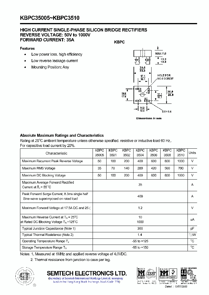KBPC3508_4518616.PDF Datasheet
