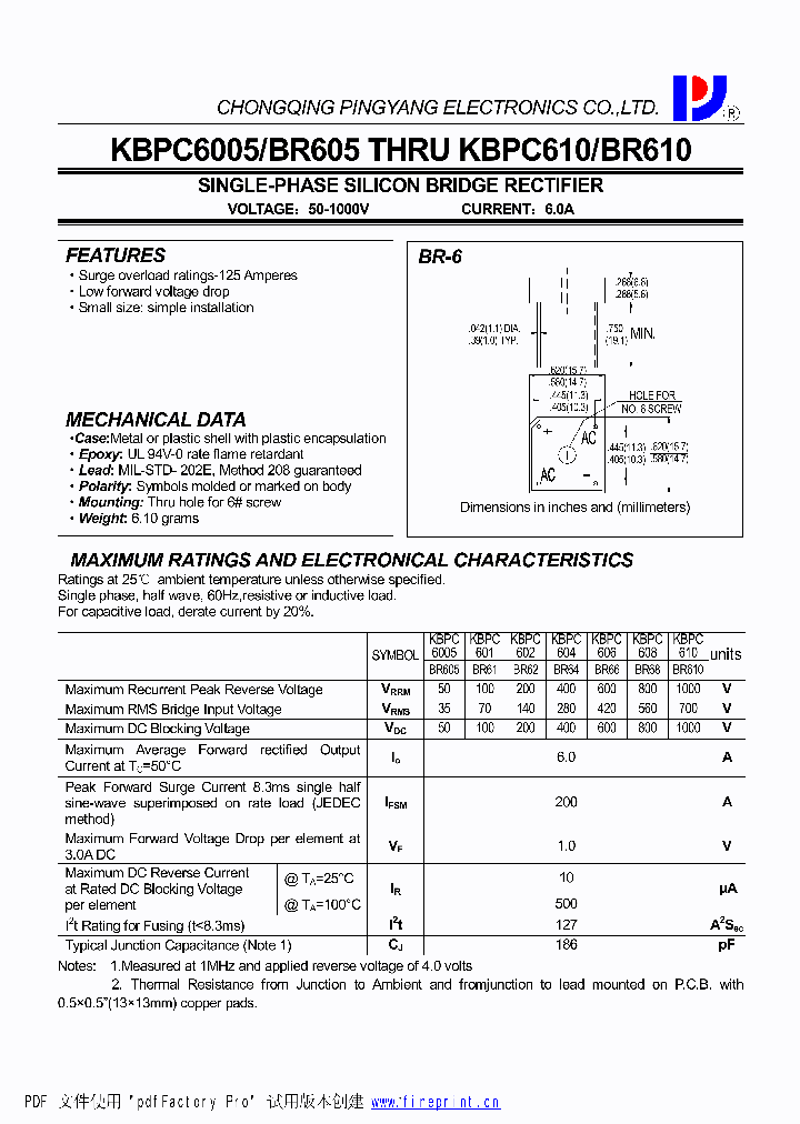 KBPC6005-BR605_4626898.PDF Datasheet