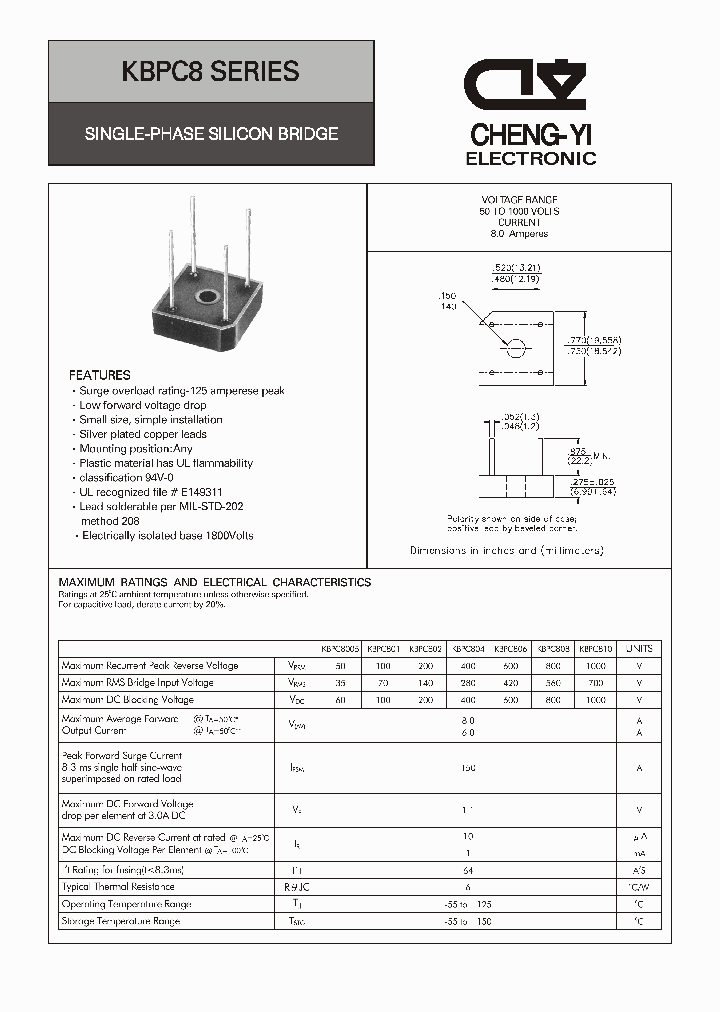 KBPC810_4530352.PDF Datasheet