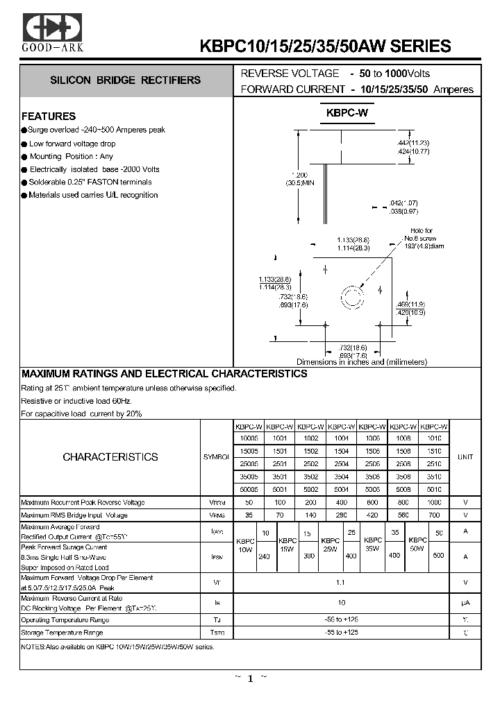 KBPC-CW10005_4766219.PDF Datasheet