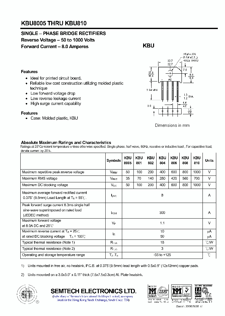 KBU8005_4452854.PDF Datasheet