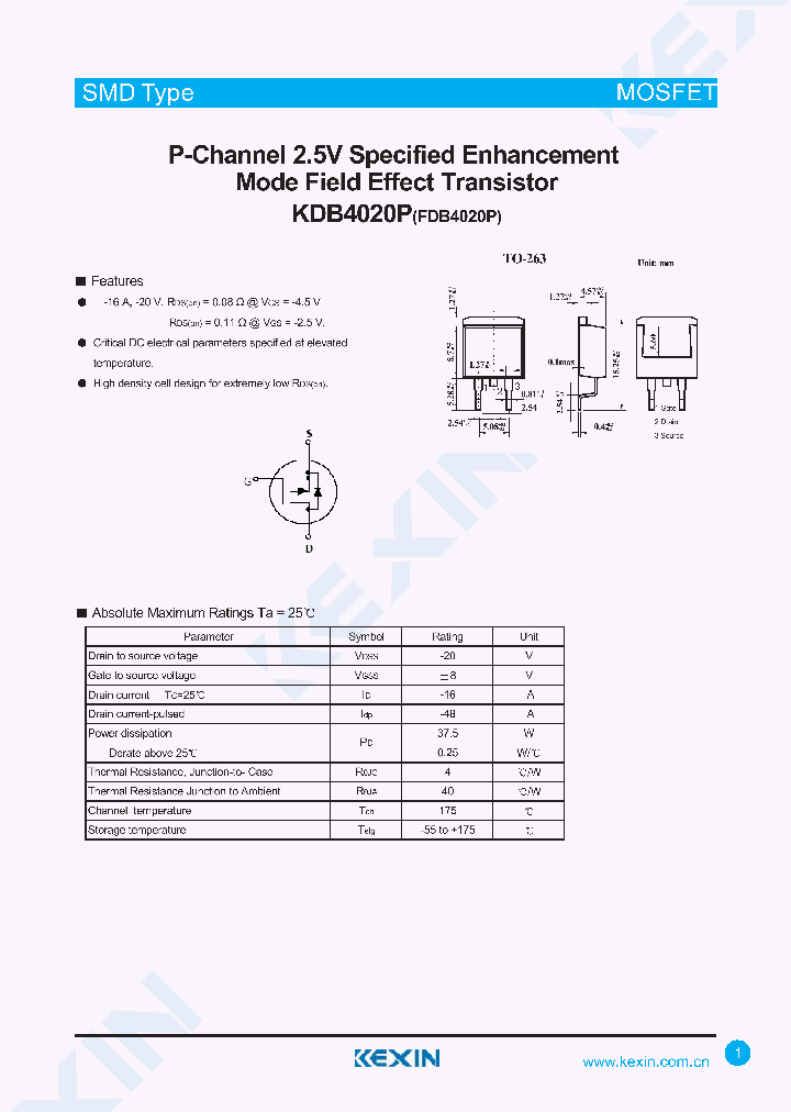 KDB4020P_4694748.PDF Datasheet
