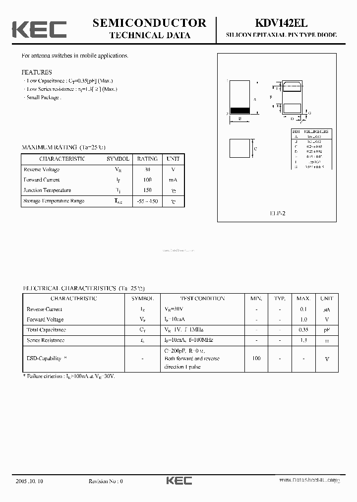 KDV142EL_4299225.PDF Datasheet