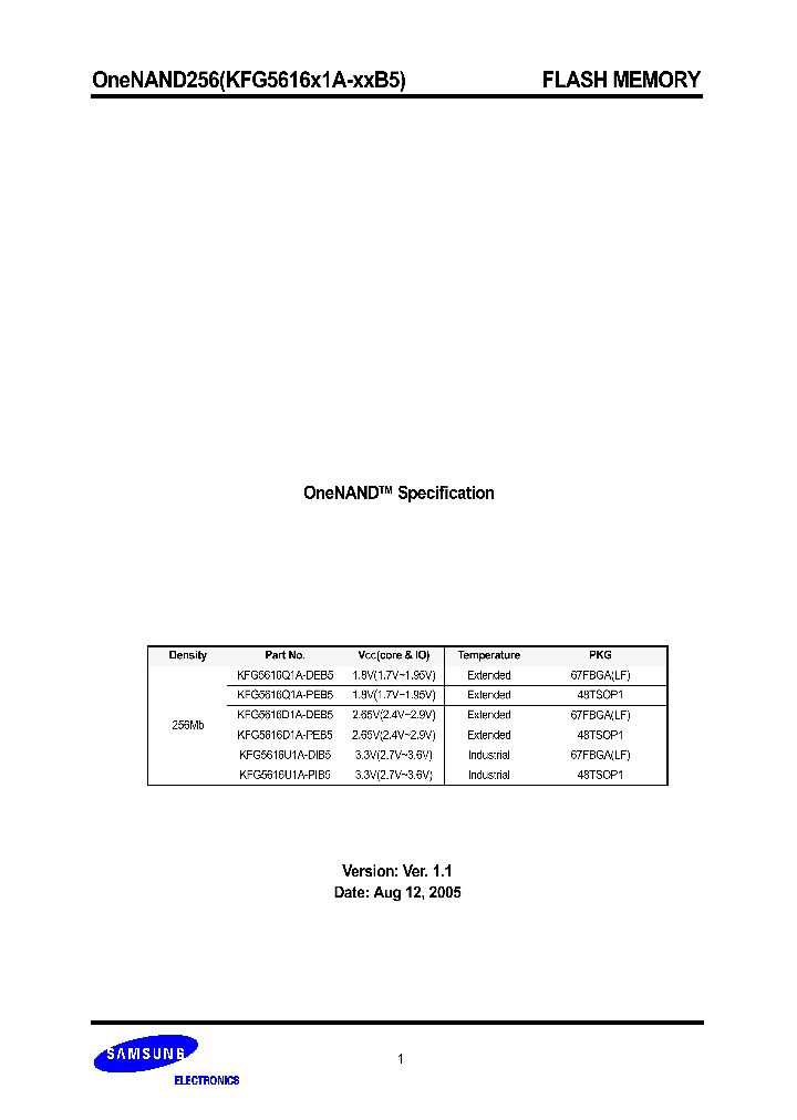 KFG5616Q1A-DEB5_4503453.PDF Datasheet