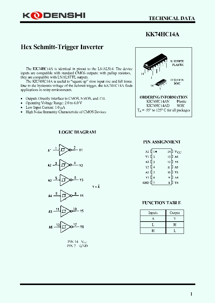 KK74HC14AD_4349044.PDF Datasheet