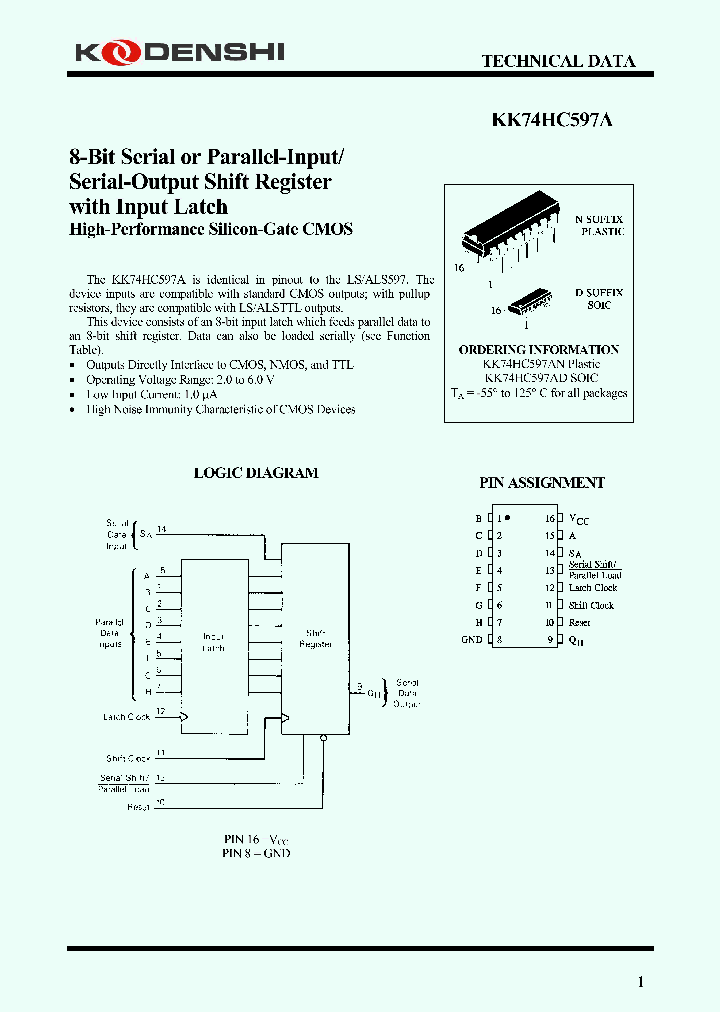 KK74HC597A_4334883.PDF Datasheet