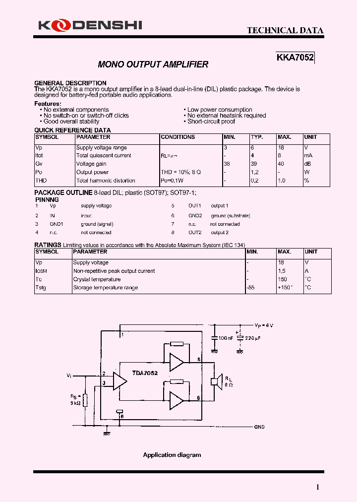 KKA7052_4461032.PDF Datasheet