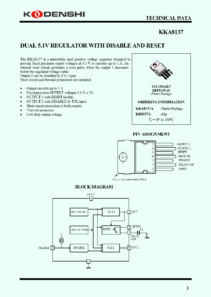 KKA8137_4600427.PDF Datasheet