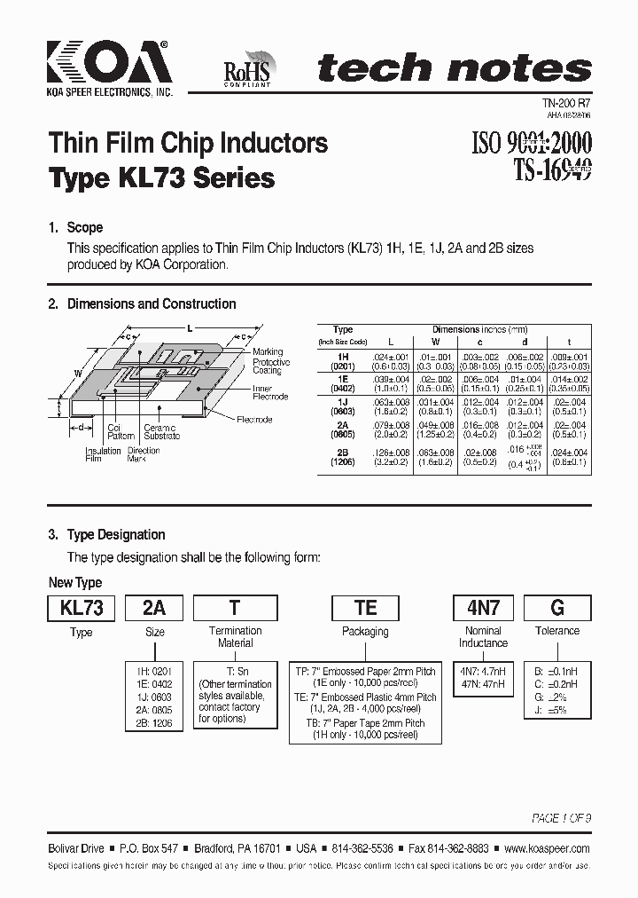 KL731HTTB15N_4348479.PDF Datasheet