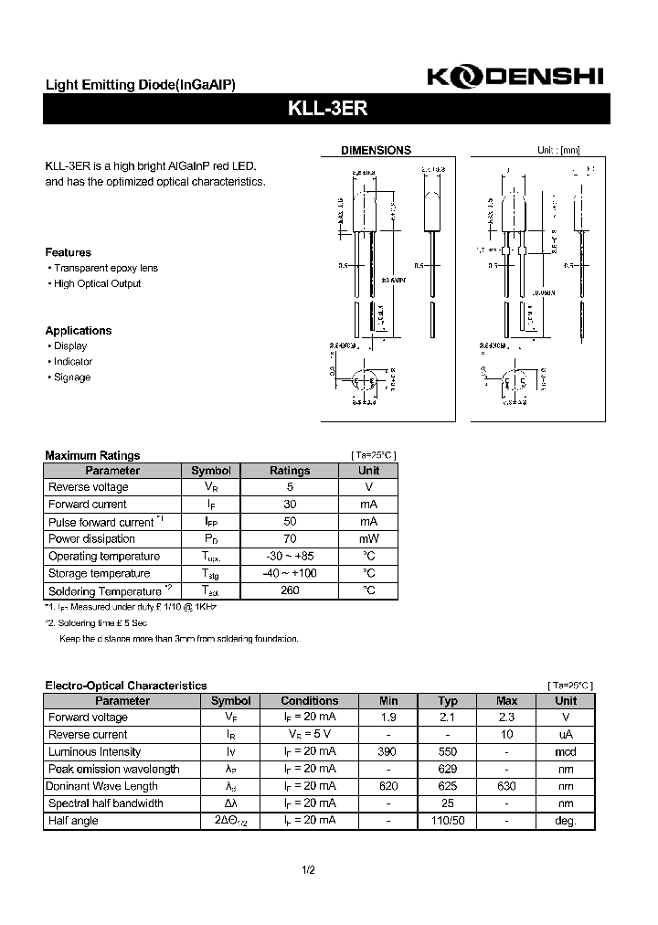 KLL-3ER_4560246.PDF Datasheet