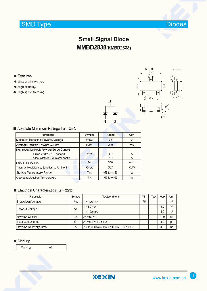 KMBD2838_4277837.PDF Datasheet
