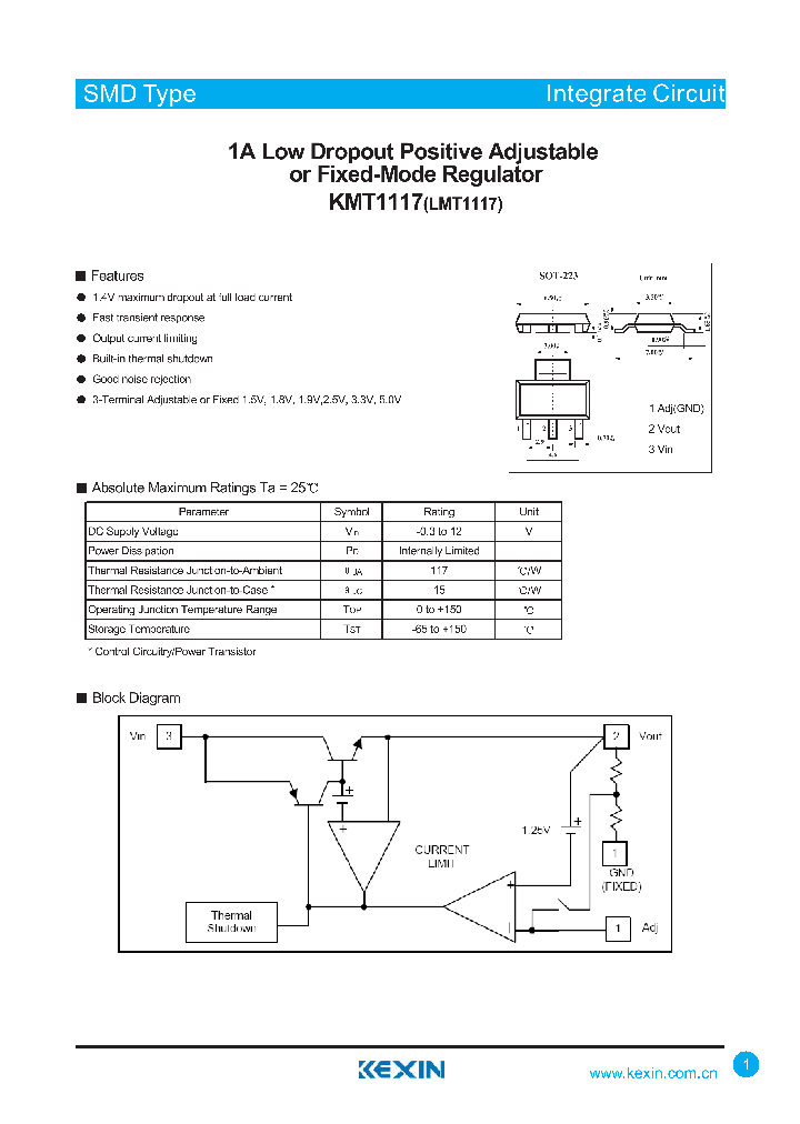 KMT1117_4303004.PDF Datasheet