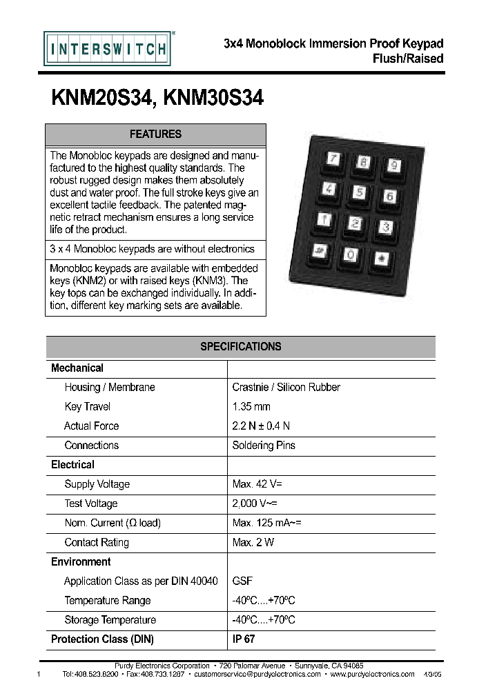 KNM20S34_4572562.PDF Datasheet