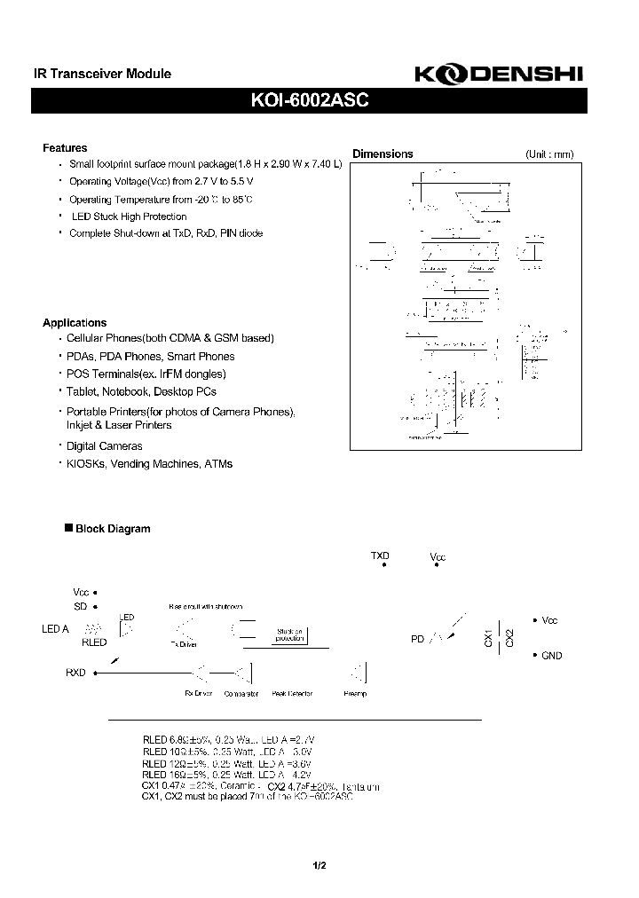KOI-6002ASC_4672752.PDF Datasheet
