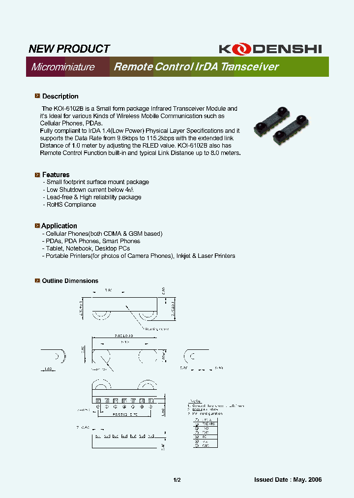 KOI-6102B_4506740.PDF Datasheet