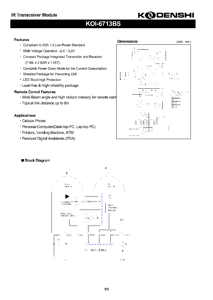 KOI-6713BS_4672756.PDF Datasheet