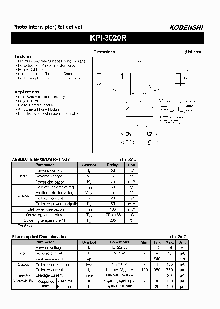 KPI-3020R_4604016.PDF Datasheet